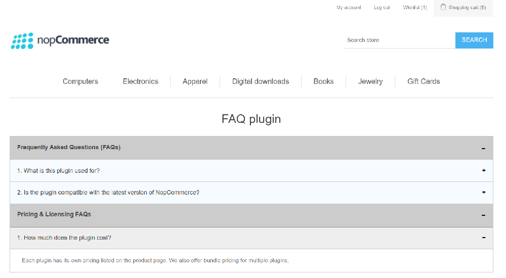 Adding FAQ Category