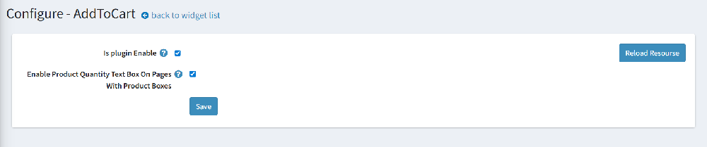 FAQ Plugin Main Configuration